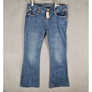 American Eagle Jeans Womens 6 Real Flare Y2K deadstock NWT 32x31